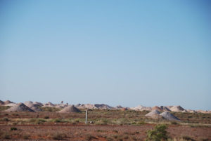 The opal fields of Coober Pedy.