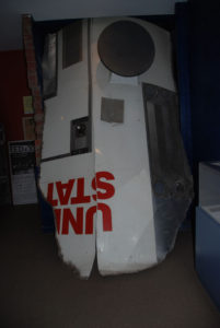 Part of Skylab at Balladonia Museum.