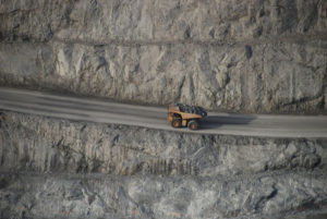 Haulpak in the Superpit.