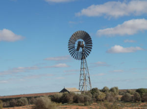 Windmill at Kingoonya.