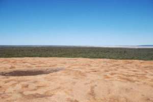 Lake Moore from Billgaburna Rock.