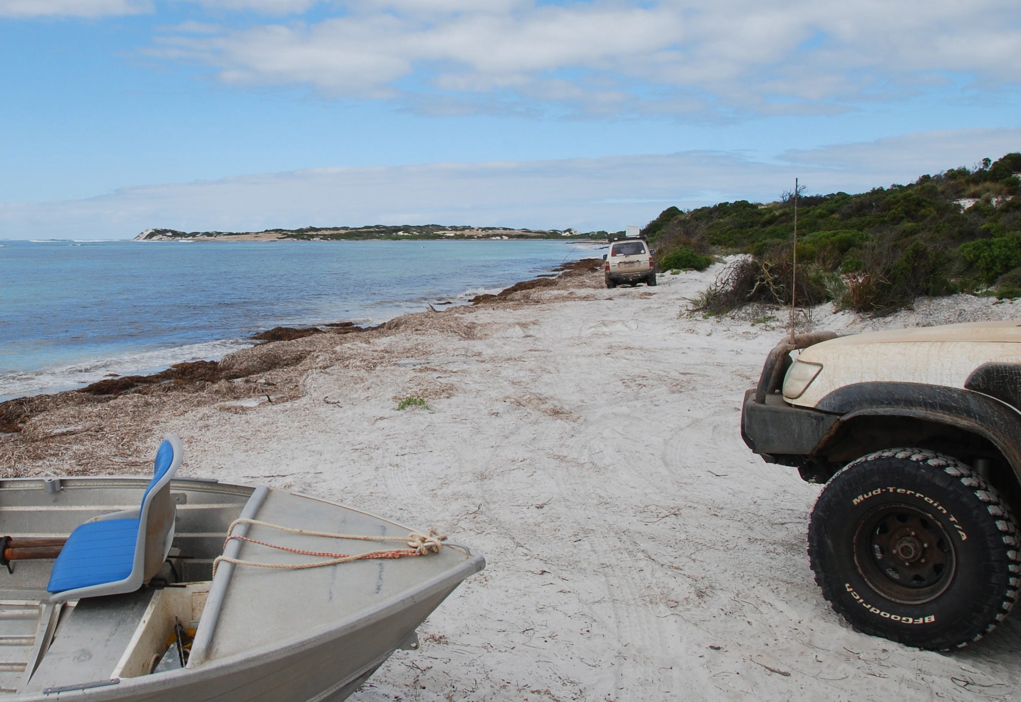 Israelite Bay Beach provides not much more than access to the water.