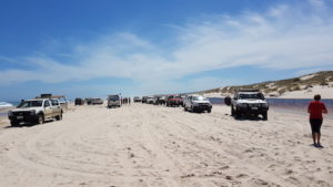 Lunch at the Meerup River on Meerup Beach, D'Entrecasteaux National Park.