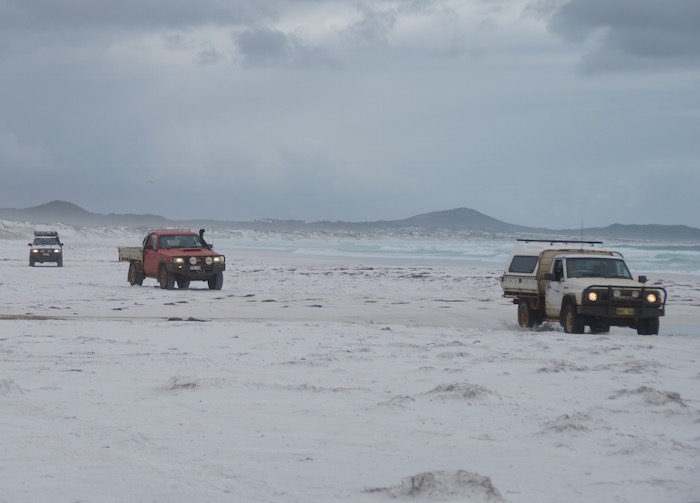 On Rossiter Bay Beach heading to Dunn Rocks, Cape Le Grand National Park.