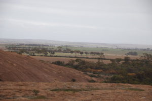View from the top of Yorkrakine Rock.