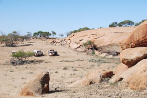 About to set up camp at Warrdagga.