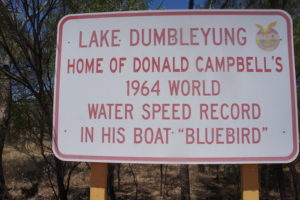 Lake Dumbleyung Home of World Water Speed Record