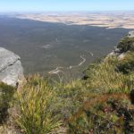 Carpark as seen from the summit.