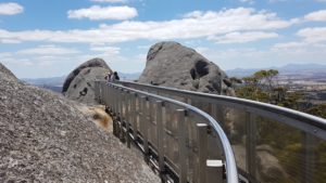 The beginning of the Granite Skywalk.