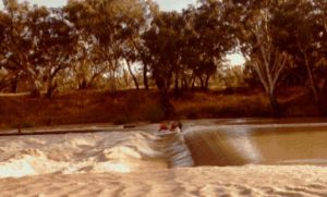Steve and Bob shoot Bourke Weir.