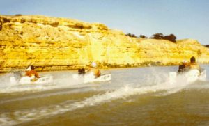 Murray River cliffs.