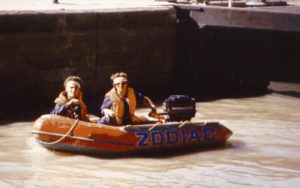 Tony and Greg in Lock 1.
