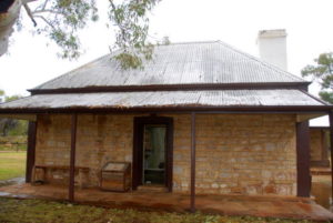 At the Telegraph Station.