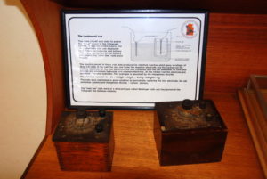The Leclanché cell is a battery invented the French scientist Georges Leclanché in 1866.