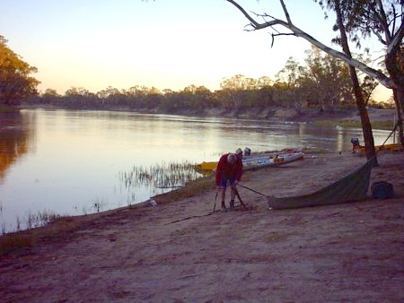 Early morning at Rufus River.