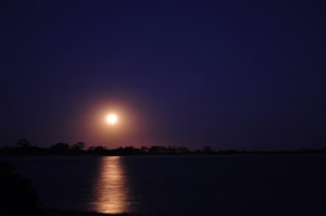 Moonrise at Yenyenning Lakes.
