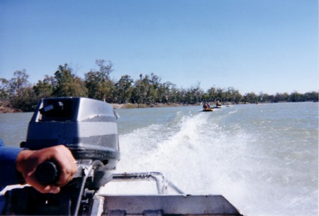 Murray River before Lock 9.