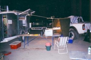 Overnight camp at Mulcra Island.