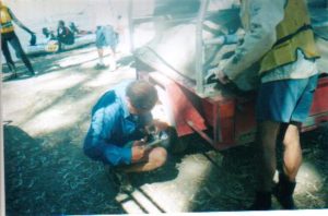 Repairs at the Junction of Mullaroo and Murray.