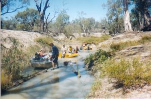 The 'not-too-promising' start of Salt Creek.
