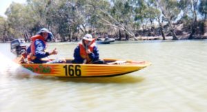 Todd and Leah on Frenchmans Creek.