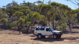 Troopy at Mount Stirling.