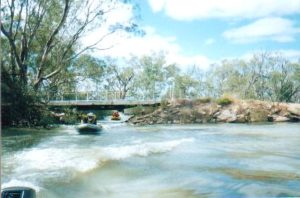 Under Calperum Bridge on the Ral Ral.