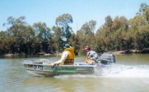 On the Darling River near Wentworth.