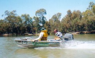 On the Darling River near Wentworth.