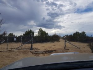 Vermin Proof Fence near Emu Rocks.