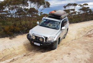 Prado crossing ditch.