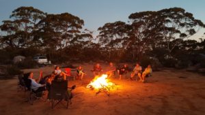 Our campsite at Palmers Find.