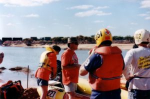 Kim wanted the boat crews to travel downstream for no longer than 15 minutes.