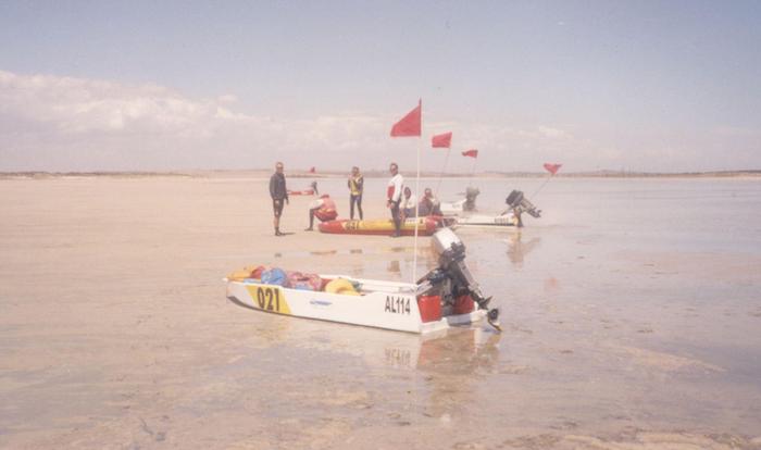 The shallows of The Coorong.