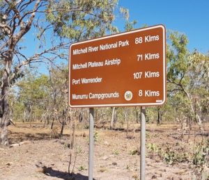 At the Port Warrender turnoff.