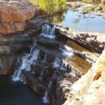 The waterfall at Bell Gorge.