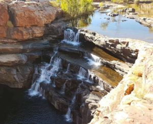 The waterfall at Bell Gorge.