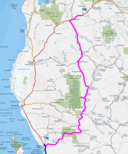Wooramel to Cave Creek via Gascoyne Junction, Mt Sandiman and Lyndon.