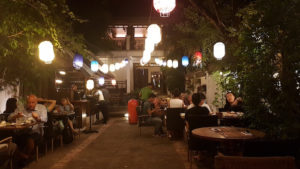 Dining out in Luang Prabang.