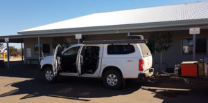 The first fine of the trip.