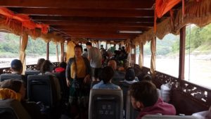 The second boat had a bit more room than the first.