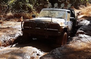 Joe at Muddy Landing.