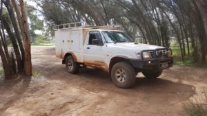 Patrol at Millstream.