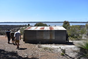 Abandoned Ski Club shed at Lake Unicup.