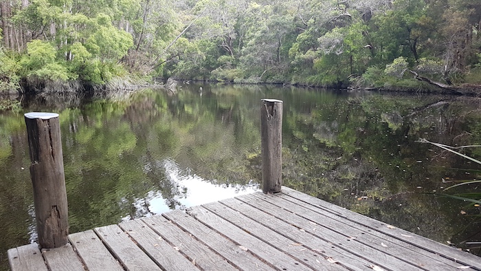 Monastery Landing on the Frankland River.