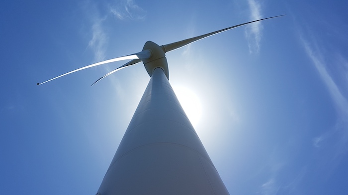 Wind turbine.