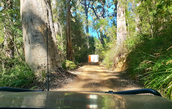 On Hilltop Drive.