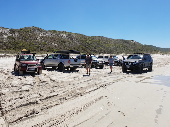 On Parry Beach.