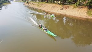 Longtail boat river tours.