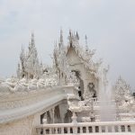 Wat Rong Khun (White Temple) at Chiang Rai.